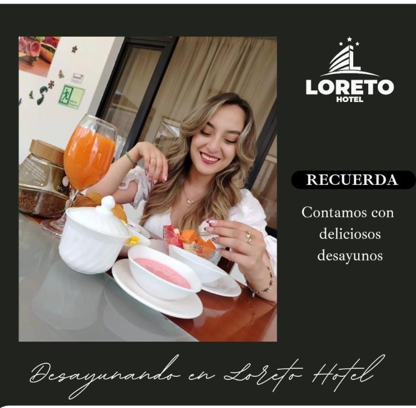 Loreto Hotel Latacunga Eksteriør bilde